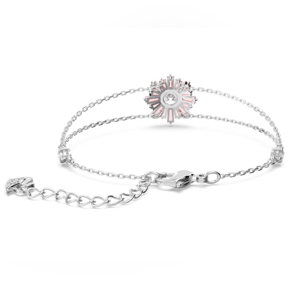 Swarovski Sunshine Bracelet & Earrings set in rose gold & white rhodium plating. - Picture 8 of 15